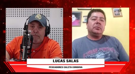 Lucas Salas – «Nosotros vamos a cerrar el puerto de Caleta»