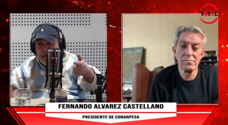 Fernando Alvarez Castellano – «No estoy de acuerdo con la entrega de permisos de pesca, vamos a recurrir a la justicia»
