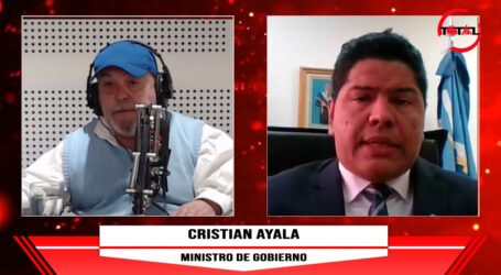 Cristian Ayala – Ministro de gobierno