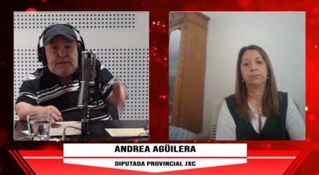 Andrea Aguilera – «Cada vez que este gobierno debe pagar los salarios, toma deuda»